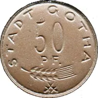 50 Pfennig - Gotha