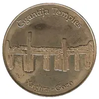 National Tokens Maltese Heritage - Xaghra Ggantija Temples