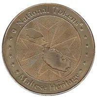 National Tokens Maltese Heritage - Xaghra Ggantija Temples