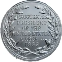 Medal - Peace and Friendship Benjamin Harrison Presidential