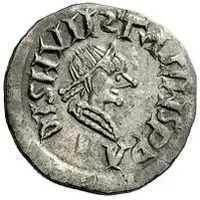 1/4 Siliqua In the name of Anastasius I and Theoderic, Sirmium, retrograde S with backwards monogram