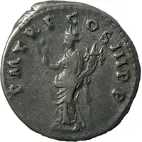 Denarius - Trajan P M TR P COS III P P, Pax