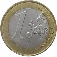 1 Euro Albert II - 2nd portrait