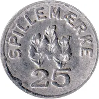 25 Spillemærke - Finansierings Aktieselskabet