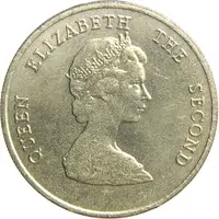 1 Dollar - Elizabeth II 2nd portrait