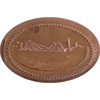 Elongated Coin - Riga