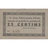 25 Céntimos Archs