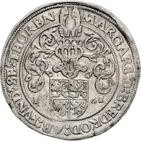 Daalder - Margaret IV van Brederode with titles of Ferdinand