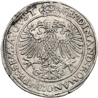 Daalder - Margaret IV van Brederode with titles of Ferdinand