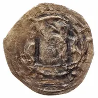 Denier - Adalbert III of Bohemia Friesach, one-sided type