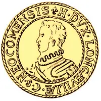 Écu pistolet - Henri I