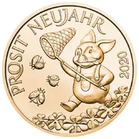New Year Lucky Token Prosit Neujahr
