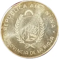 400 Pesos La Rioja Token Coinage, Diaguita