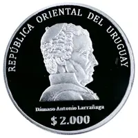 2000 Pesos Uruguayos Biblioteca Nacional