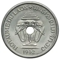 20 Cents - Sisavang Vong Piedfort Essai