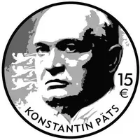 15 Euros Konstantin Päts