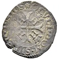 1 Kreuzer - Henri I celery leaves, with 'H'