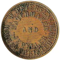 1 Penny - W. Petersen Christchurch