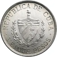 20 Pesos José Martí