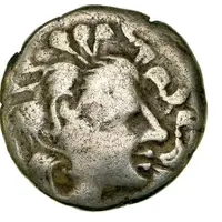 Silver Stater with wheel