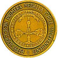 Medal - First medal of Chile