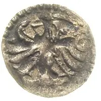 Denier double lily/gryphon