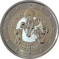 2 Euro Miki Muster