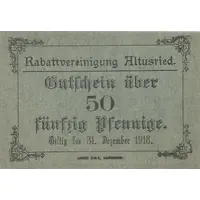 50 Pfennig Rabattvereinigung