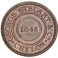 Token - Wekande Mills Ceylon