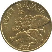 New Year Lucky Token Prosit Neujahr