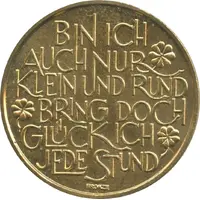 New Year Lucky Token Prosit Neujahr