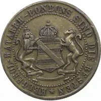 Token - Krügerol-Katarrh-Bonbons Leipzig