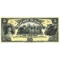 5 Dollars Gold Certificate of Deposit