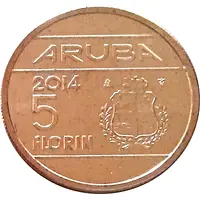 5 Florins - Willem-Alexander