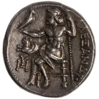 Tetradrachm - Audoleon In the name of Alexander III, Astibos or Damastion