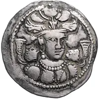 1 Drachm - Kidarites Buddhamitra