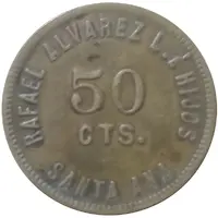 Token - 50 Ctvs. Coffee Farm Token Rafael Álvarez L. e Hijos