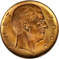 5 Franga Ari Zog I, Pattern