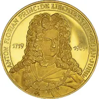 Medal - Prince Anton Florian 250th Jubilee Anniversary