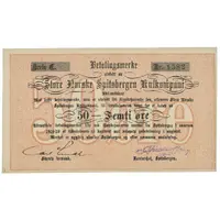 50 Øre Great Norwegian Spitsbergen Coal Company