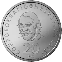 20 Francs Jean Tinguely