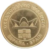 Medal - L`Oceanogràfic - Turtle