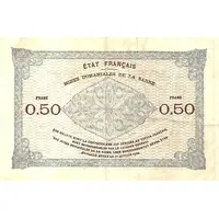 50 Centimes - Mines Domaniales de la Sarre type 1920