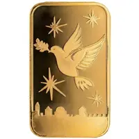 10 grams Gold Bar - Dove of Peace