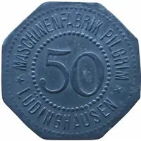 50 Pfennig - Lüdinghausen Maschinenfabrik Pilgrim