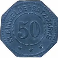 50 Pfennig - Lüdinghausen Maschinenfabrik Pilgrim