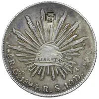 1 Pataca 'Christo Cross' countermark