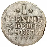 1 Pfennig - Frederick III