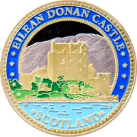 Medal - Scotland Eilean Donan Castle