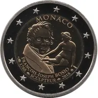 2 Euros - Albert II 250th Anniversary of the birth of François-Joseph Bosio